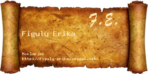 Figuly Erika névjegykártya